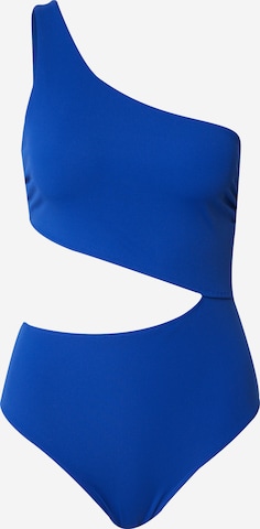 Lindex Bustier Badeanzug 'Trina' in Blau: predná strana