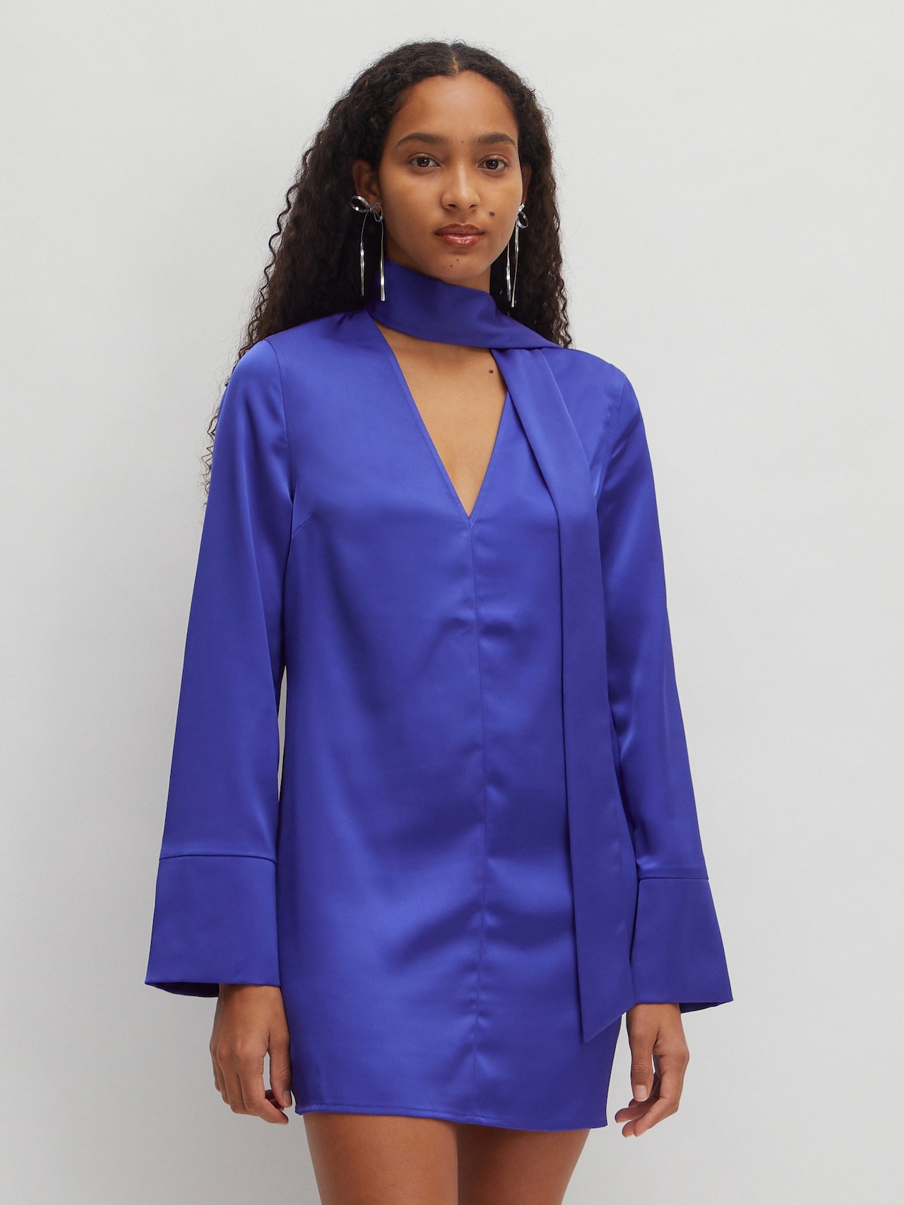 EDITED Jurk 'Diana' Blauw