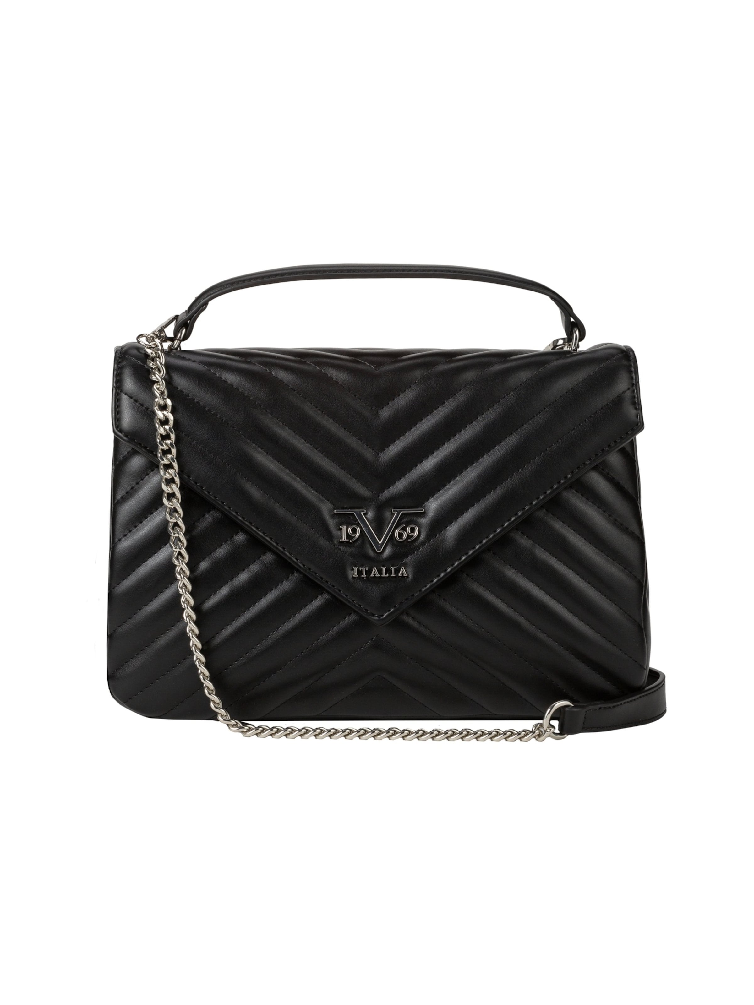 19V69 ITALIA Handbag 'Bella' in Black: front