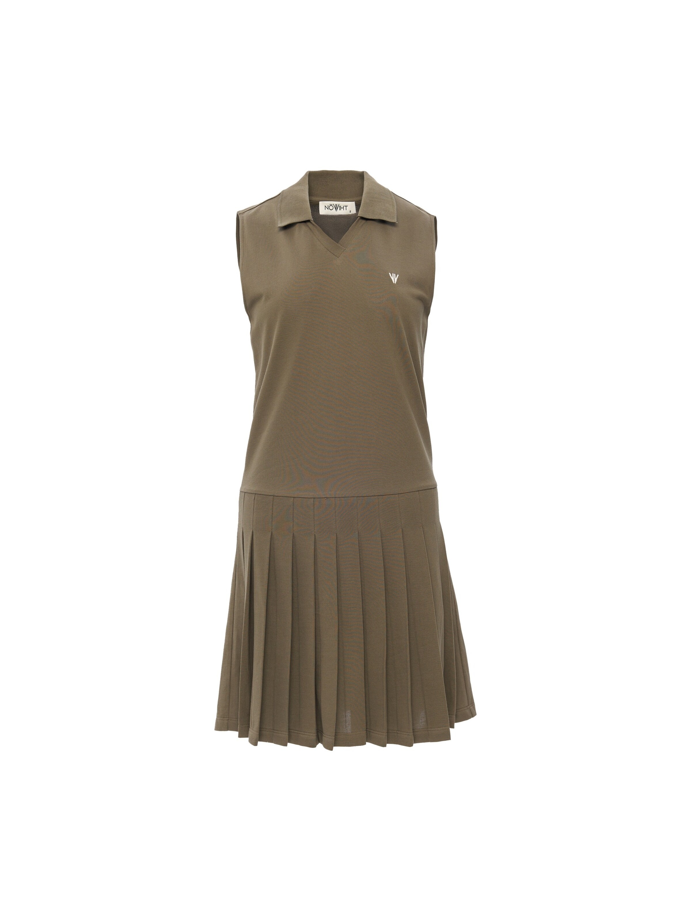 NOWIHT - Vestido 'Allegra' en verde: frente
