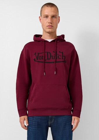 QS Sweatshirt in Red: front