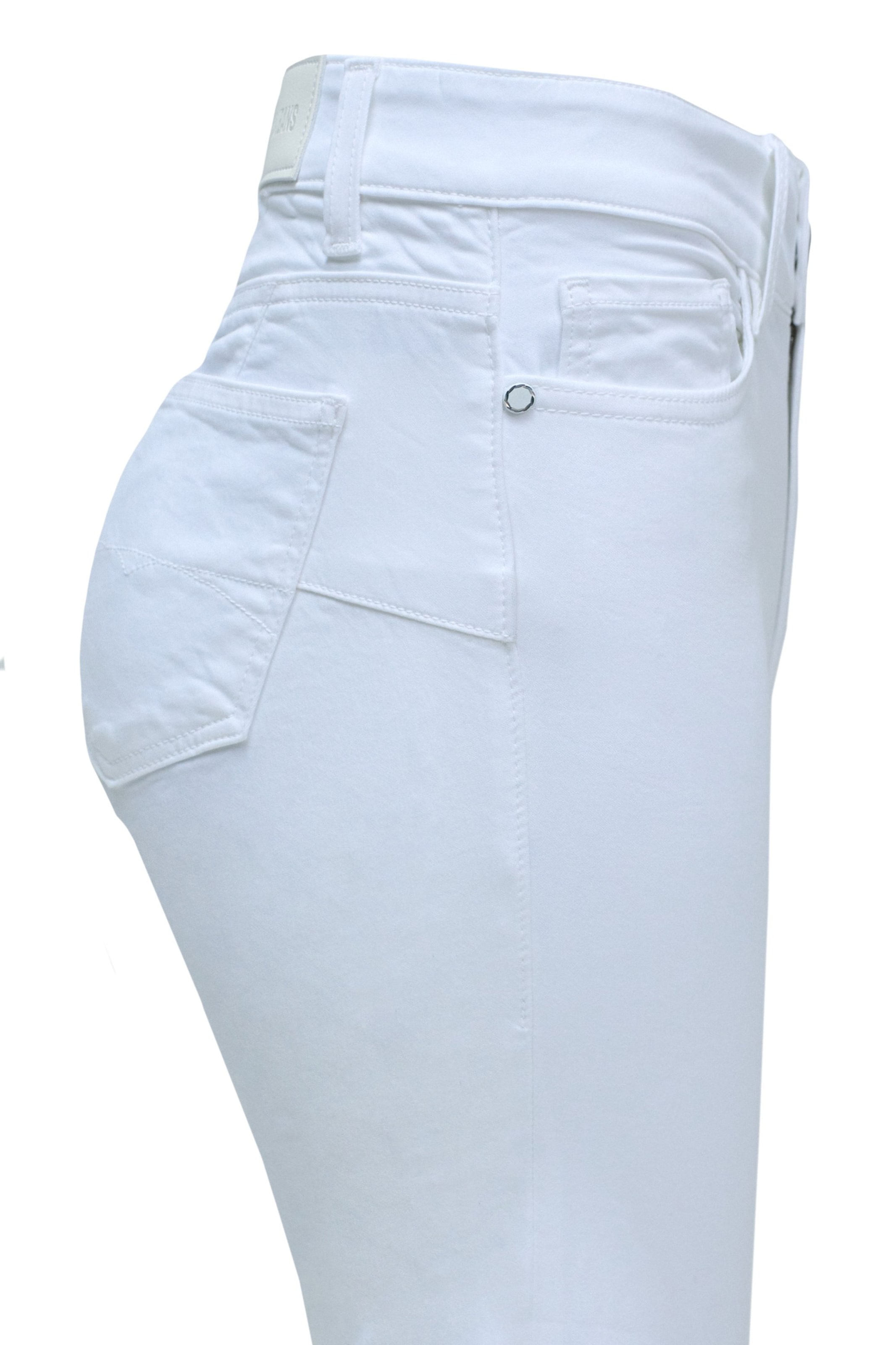 évasé Jean Salsa Jeans en blanc