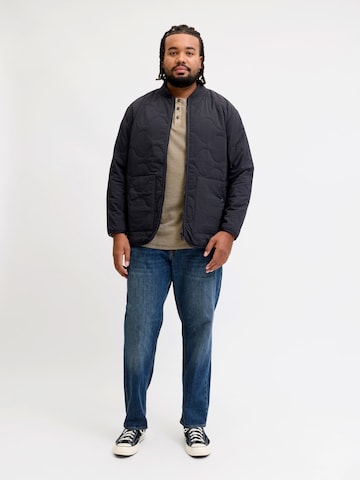 Jack & Jones Plus Jacke 'JJAXEL' in Schwarz