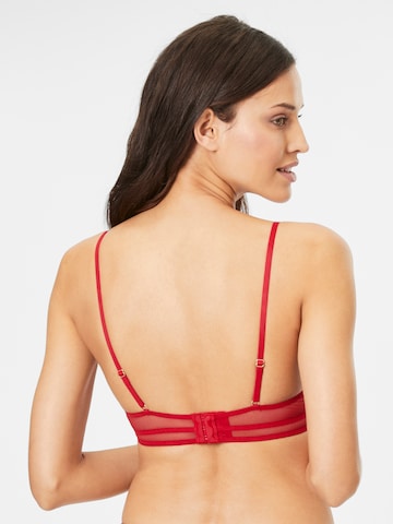 T-shirt Reggiseno 'GRENADE' di ETAM in rosso