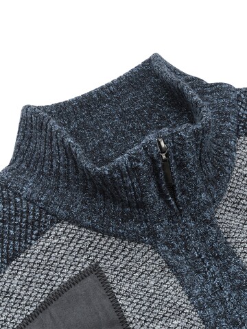 Youthup Knit Cardigan in Grey