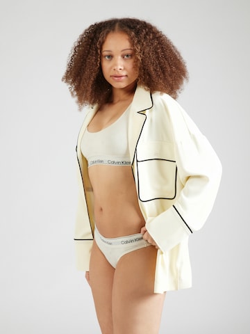 Calvin Klein Triangel Slip in Weiß