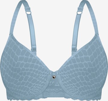 Soutien-gorge 'BLUE PASSION' sassa en bleu : devant