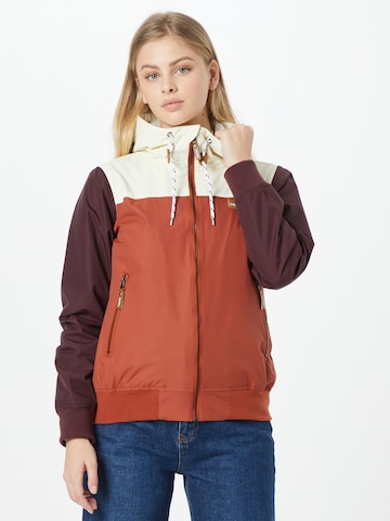 Iriedaily Between-season jacket 'Veruschka' in Brown: front