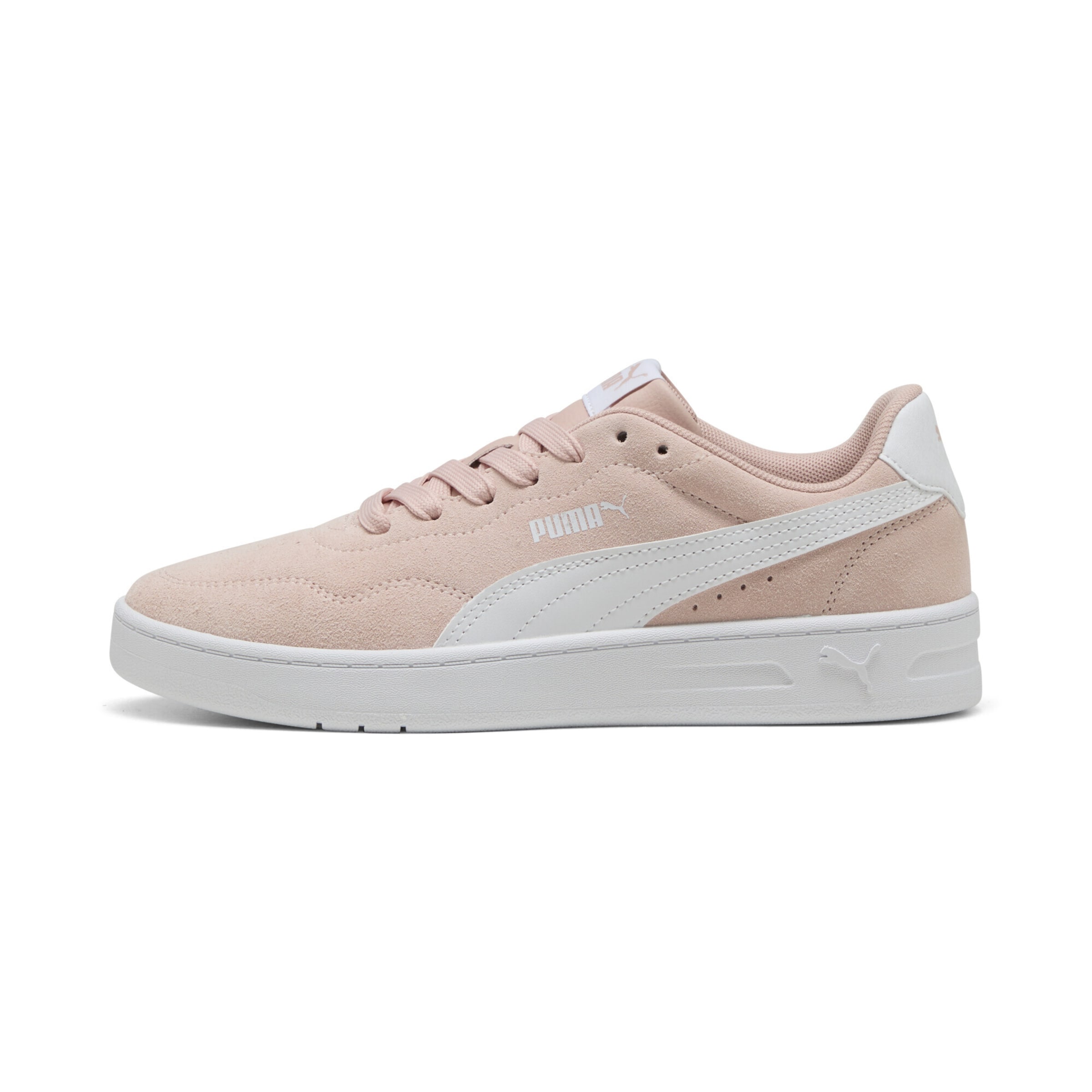 Baskets basses 'Court Lally' PUMA en rose : devant