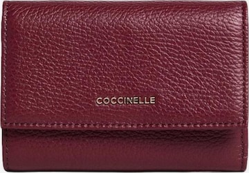 Portamonete 'COCCINELLE METALLIC 8' di Coccinelle in rosso: frontale