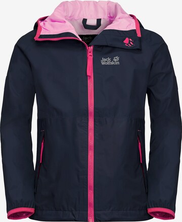 JACK WOLFSKIN Outdoorjas 'Rainy Days' in Blauw: voorkant