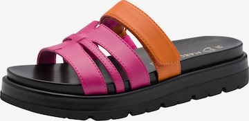 Mule MARCO TOZZI en rose : devant