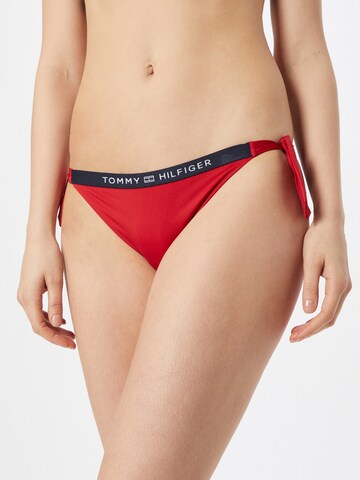 Tommy Hilfiger Underwear Bikinibroek in Rood: voorkant