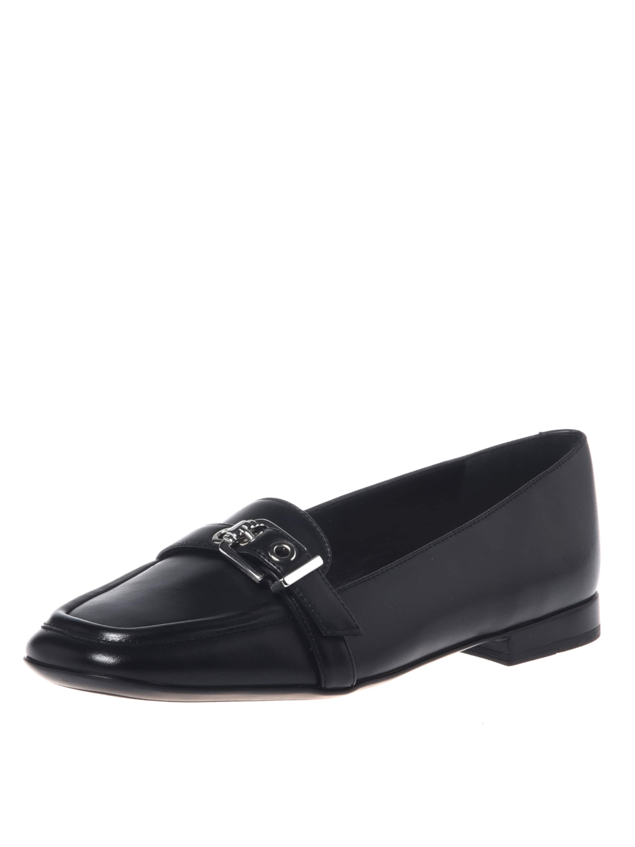 BALDININI Moccasins in Black: front