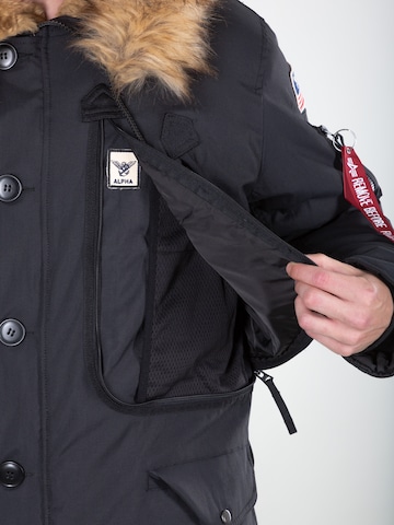 ALPHA INDUSTRIES Parka 'Polar' in Schwarz