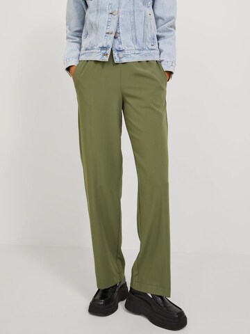 Wide Leg Pantalon JJXX en vert : devant