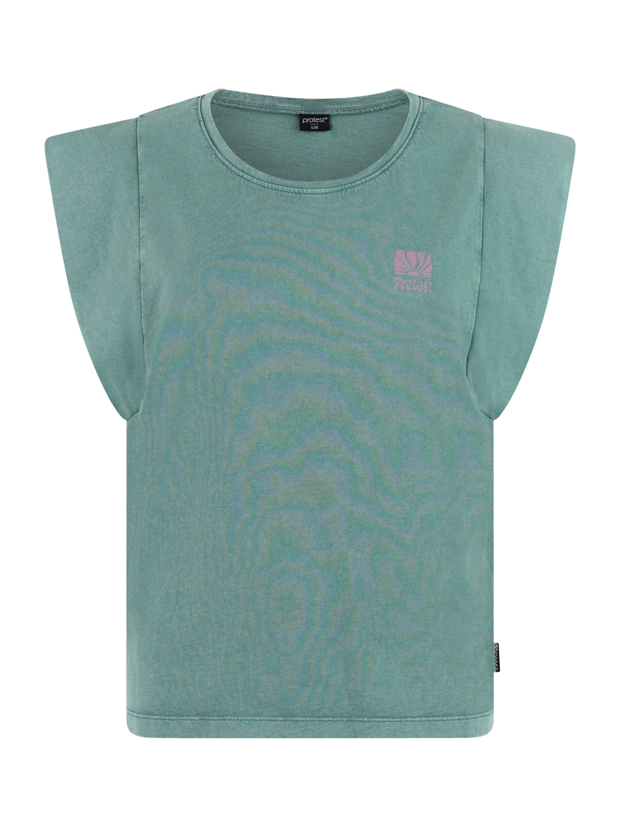 PROTEST Shirt 'PRTCandi' in Green: front