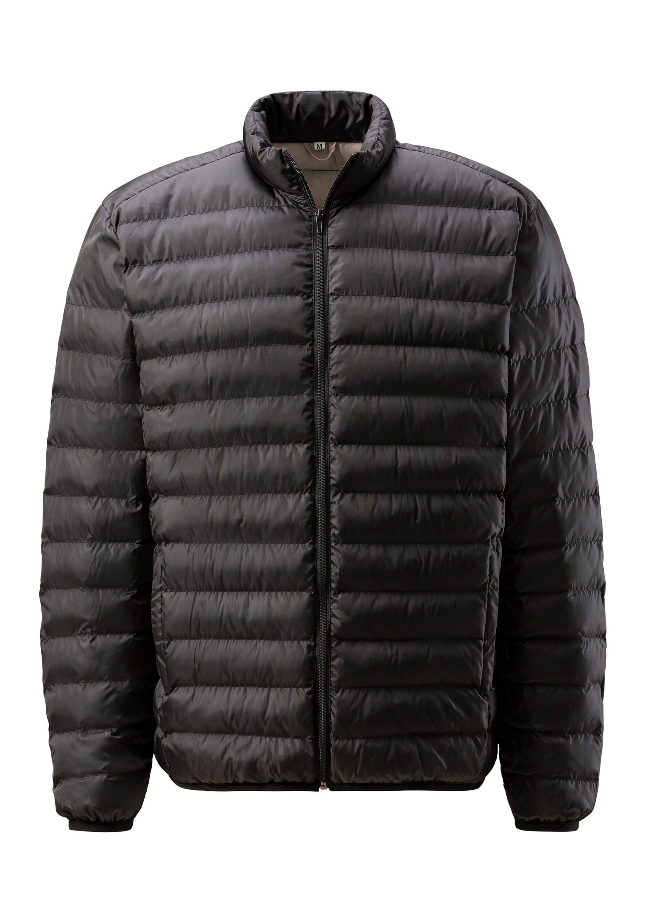 H.I.S Between-Season Jacket in Black: front