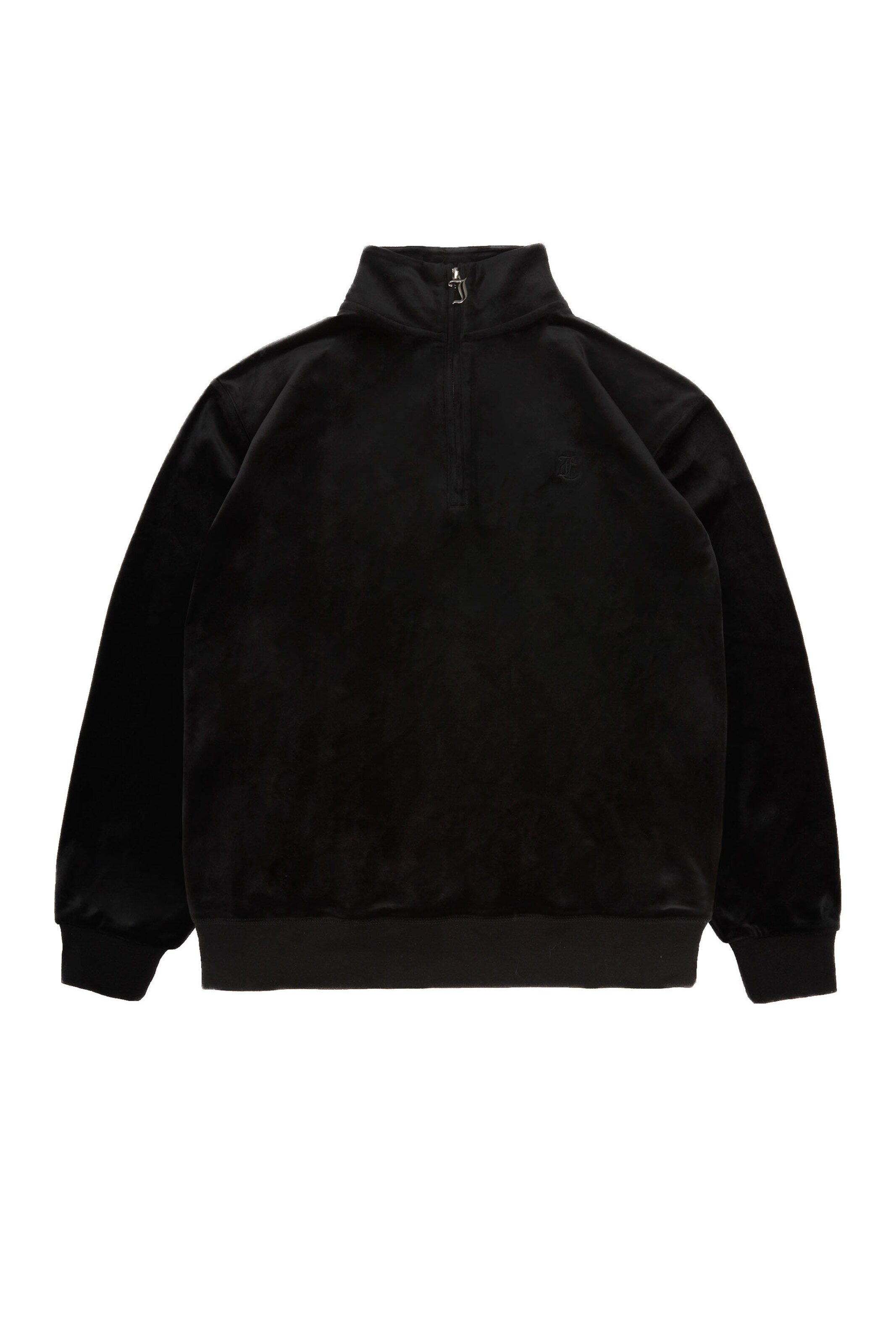 Juicy Couture Sweatshirt 'Pete' in Schwarz: Vorderseite