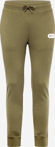 Slimfit Pantaloni sportivi 'N7-87' di AÉROPOSTALE in verde: frontale