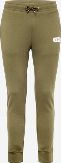 Sportinės kelnės 'N7-87' iš AÉROPOSTALE, spalva – alyvuogių spalva / balta, Prekių apžvalga