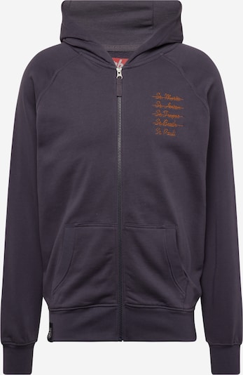 Derbe Sweatshirt 'STPA' in Navy / Dark orange, Item view