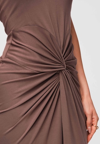 Robe de soirée Ombre en marron