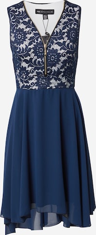 Mela London Šaty – modrá: přední strana
