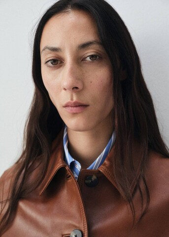 MANGO Between-Season Jacket 'Mau' in Brown