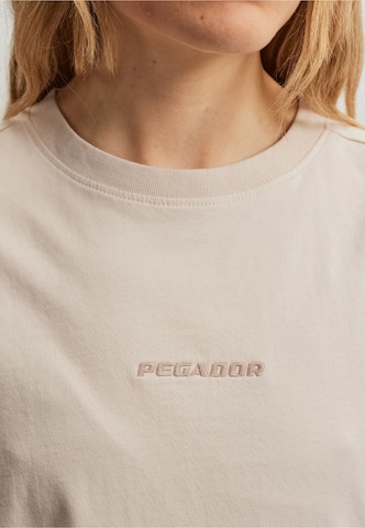T-shirt oversize 'Bracy' Pegador en beige