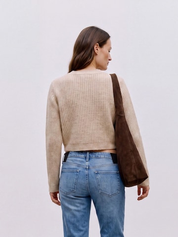 MAMALICIOUS Pullover 'MLEllinor' in Grau