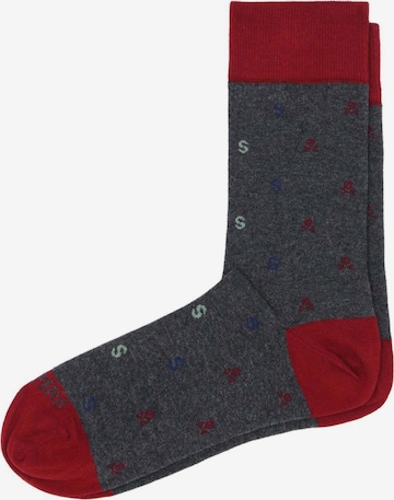 Scalpers Socks in Grey: front