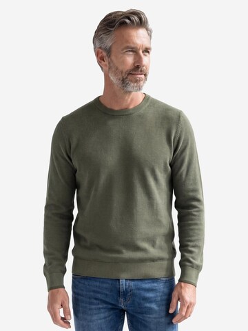 LERROS Sweater 'Basic' in Green