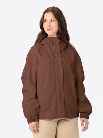 VAUDE Outdoor jacket 'Mineo' in Brown: front