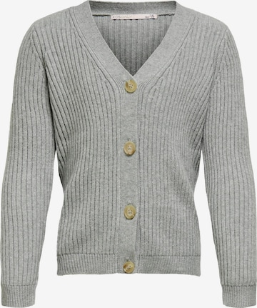 KIDS ONLY Knit Cardigan 'New Katia' in Grey: front