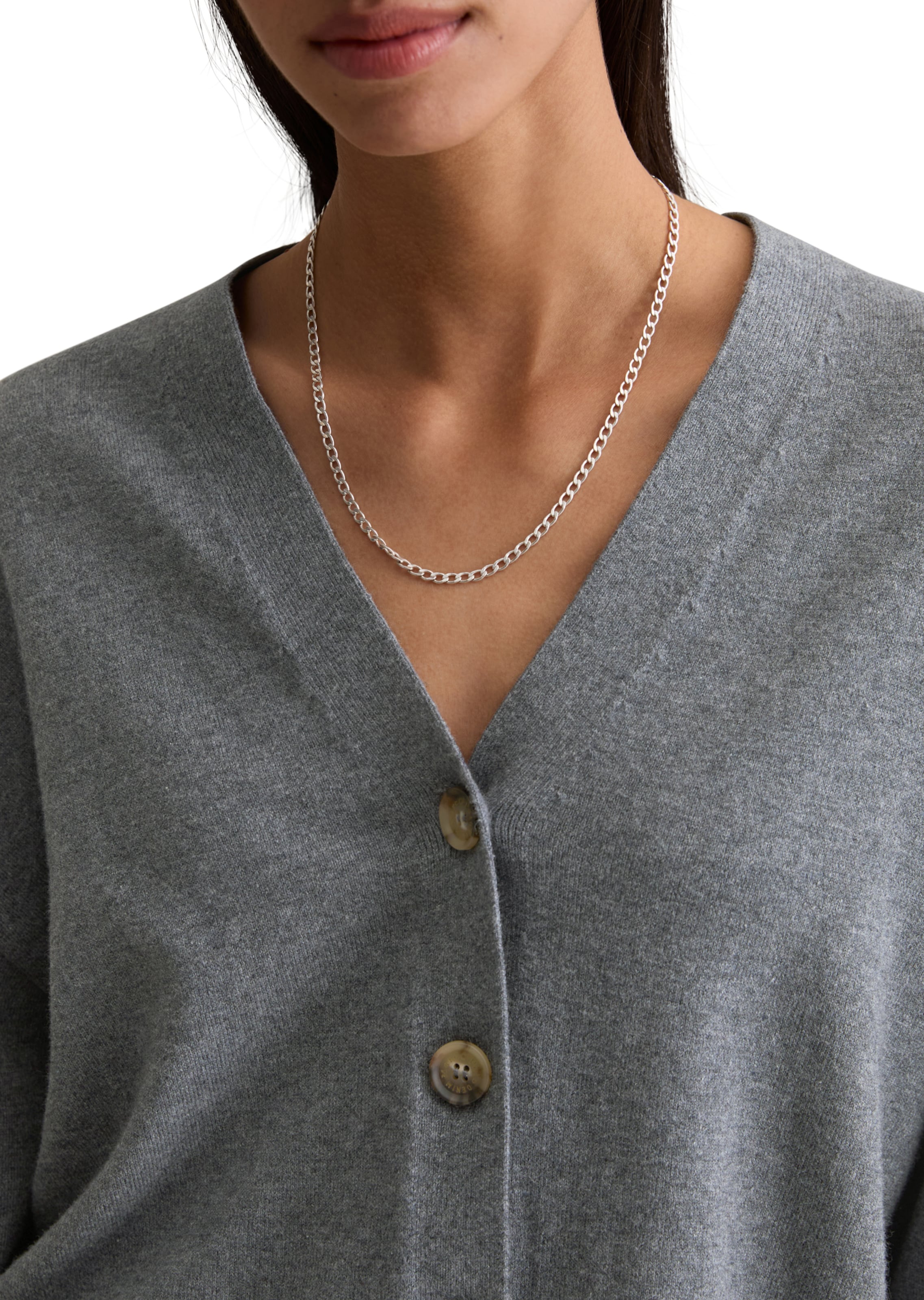 Marc O'Polo DENIM Strickjacke in Grau