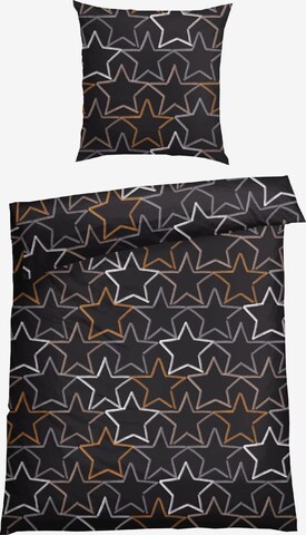 SCHIESSER Duvet Cover 'Lizzy' in Brown