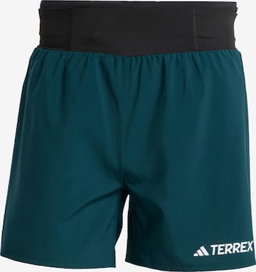 ADIDAS TERREX - Pantalón de montaña 'Xperior' en verde: frente