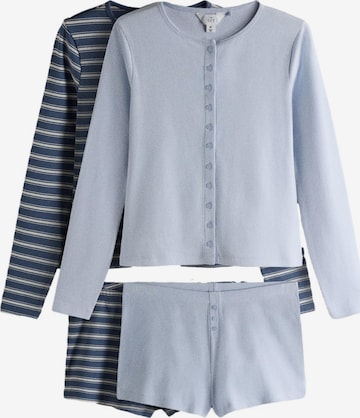 The Set Pyjamashortsit värissä sininen: etupuoli