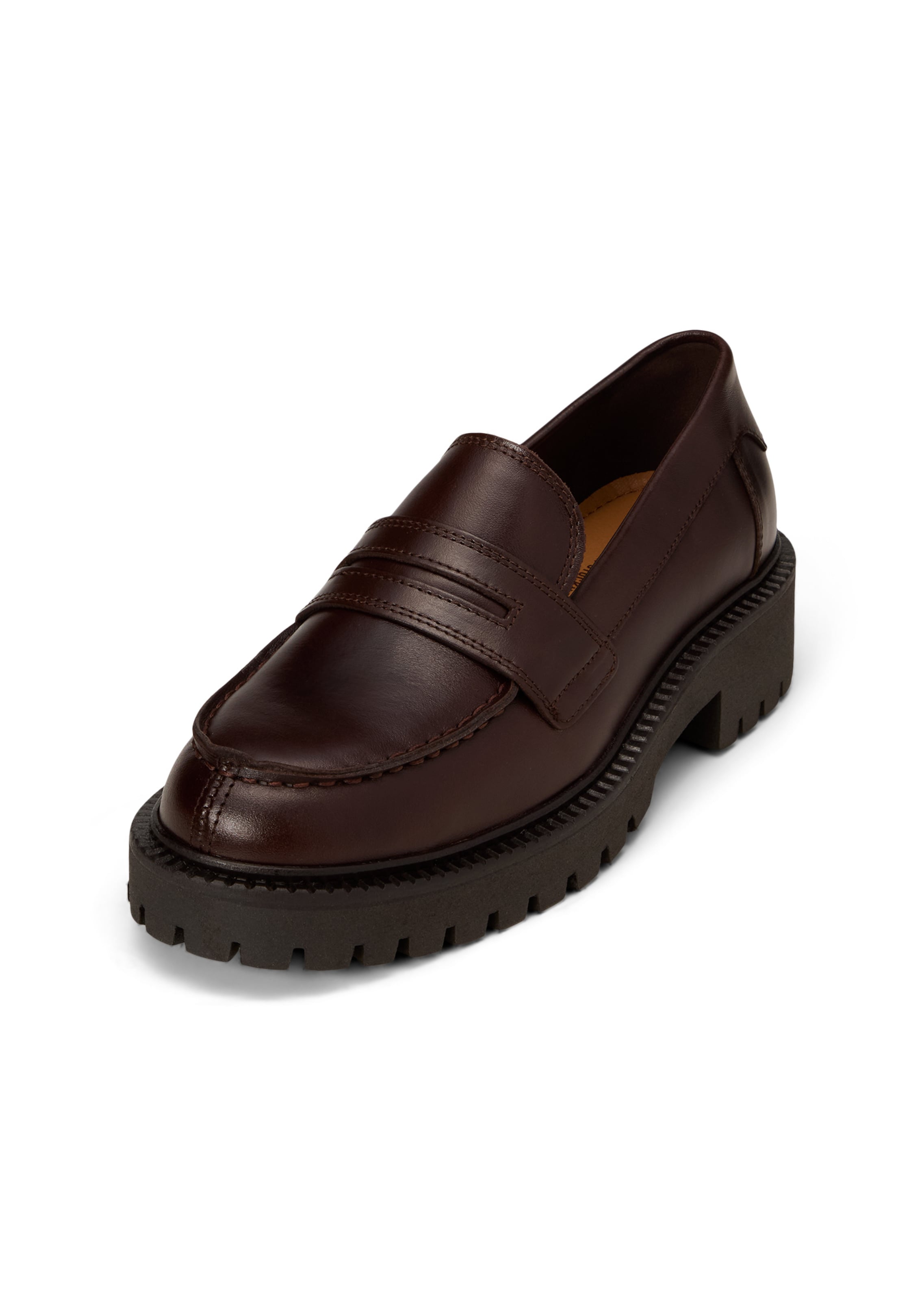 Marc O'Polo Slip-ons in Brown: front
