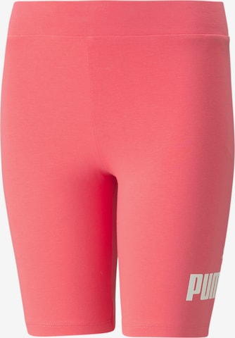 PUMA Skinny Sportbroek in Roze: voorkant