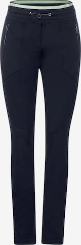 CECIL Slim fit Pants in Blue: front