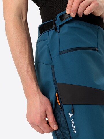 VAUDE Regular Outdoorbroek in Blauw