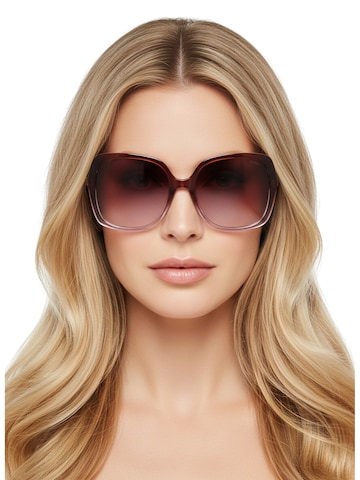GUESS Zonnebril 'Sonnenbrille' in Zwart: voorkant