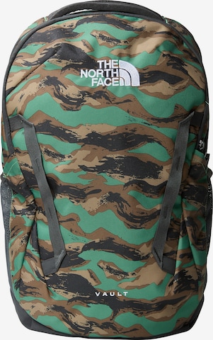 THE NORTH FACE - Mochila 'VAULT' em verde: frente