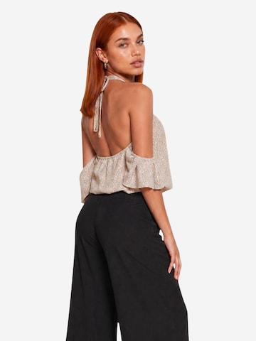 I AM - Top 'Top Viscosa Spalle Scoperte 26109' en beige