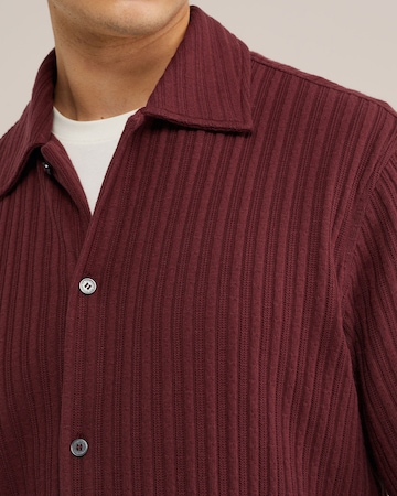 Fit confort Chemise WE Fashion en rouge