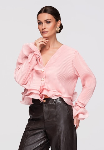 Ombre Blouse in Pink