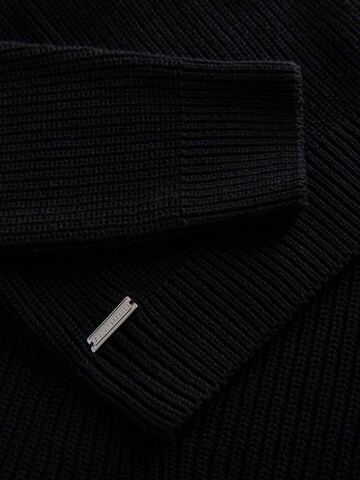 Pull-over 'OM-SWTN-0162' Ombre en noir