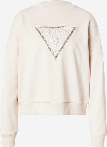 Sweat-shirt 'RACHELE' GUESS en rose : devant